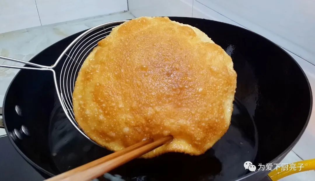以后面粉就这么做，不烫面不烙饼，个个空心鼓大泡，看着都流口水