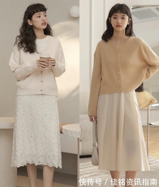 半身裙 秋冬“半身裙”怎么穿才不平庸跟着时尚潮人,穿出气质感!