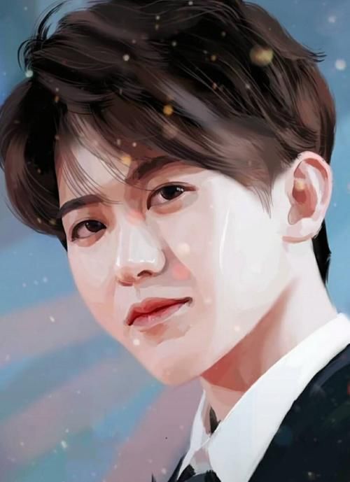 蔡徐坤|美术生手绘蔡徐坤,开始差点晕过去,结果这也过分优秀了