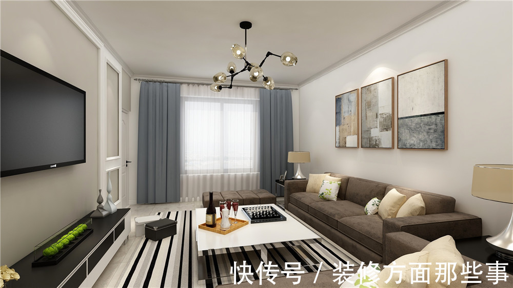 茶几|三室2卫装修客厅,摆放沙发、柜子和茶几,尺寸选不对!可糟心了