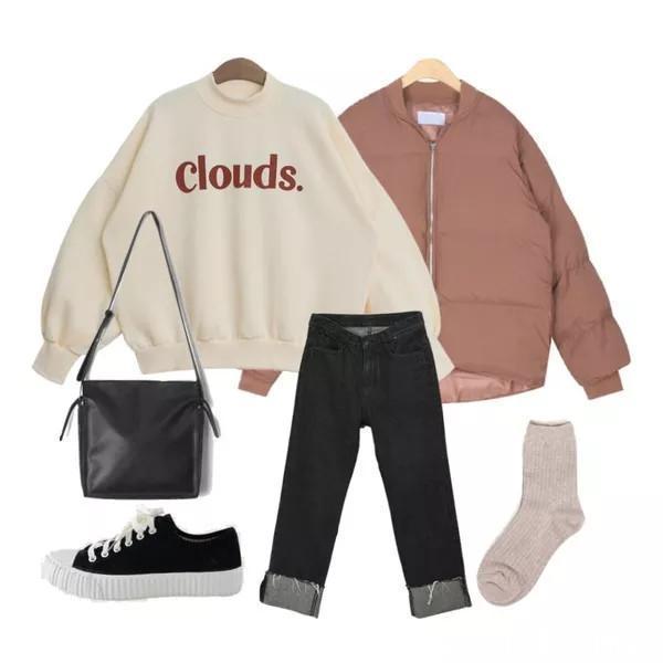 外套|3件外套就能轻松美一冬?别不信,看看这些穿搭平铺图就知道了