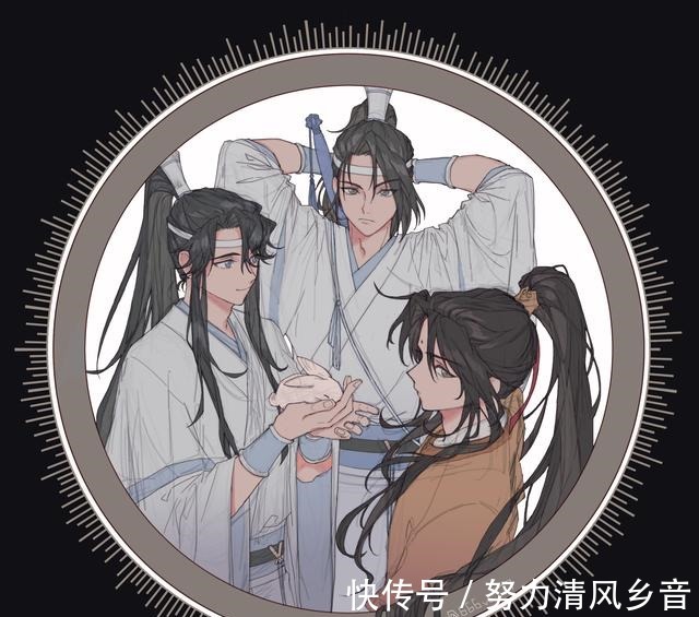 国风#海外版的“魔道祖师”国风相差有点大，但画风好像都能接受