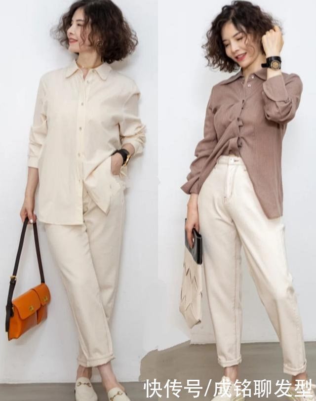衬衫 人到中年要远离“妈妈装”,看这位博主的减龄穿搭,时尚又有品位