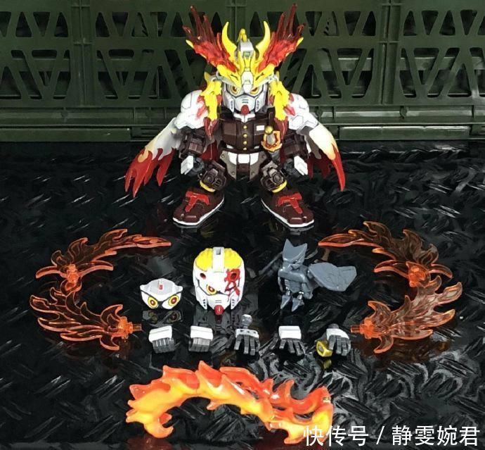 炼狱杏寿郎|模玩控:SD比例高达模型改造,《鬼灭之刃》炼狱杏寿郎