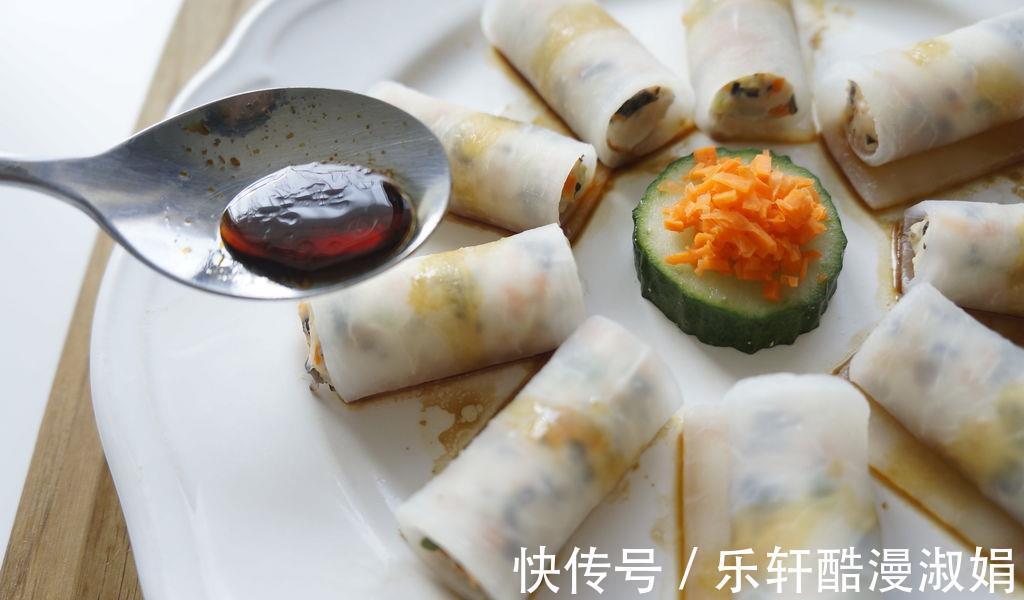 鸡肉|白萝卜鸡肉卷的家常做法，鲜香味美，好吃到根本停不下来