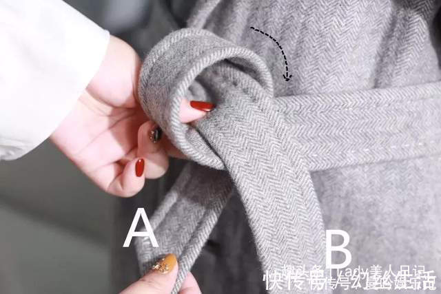 风衣后面的腰带怎么系有6种系法,可能你一种都还不会!