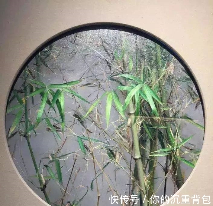 冷军的油画竹子和90后大叔池静山笔下的墨竹,你更喜欢哪个呢