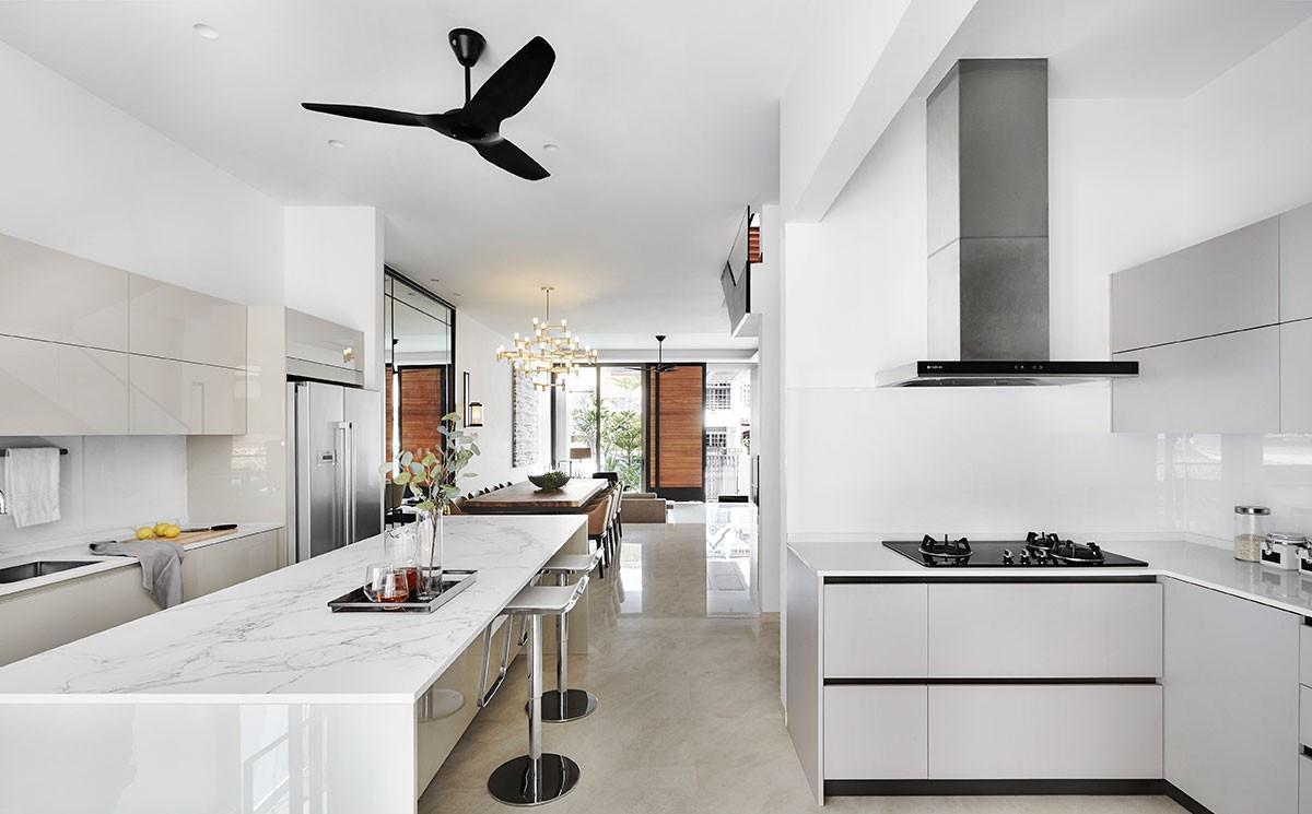 淋浴房|这套2层别墅抢尽风头,院子铺砖造景,高端清雅,自建别墅的榜样