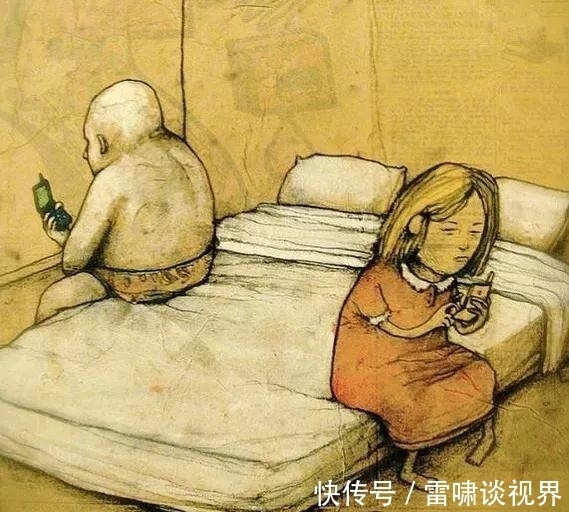 德兰|这组内涵插画，刚看第一张笑喷了，看到第三张我就泪奔了