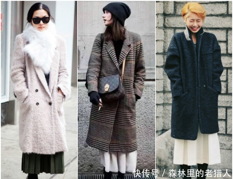 大衣|冬装少不了这两款,21套暖冬搭配示范,给你保暖兼具气质的美