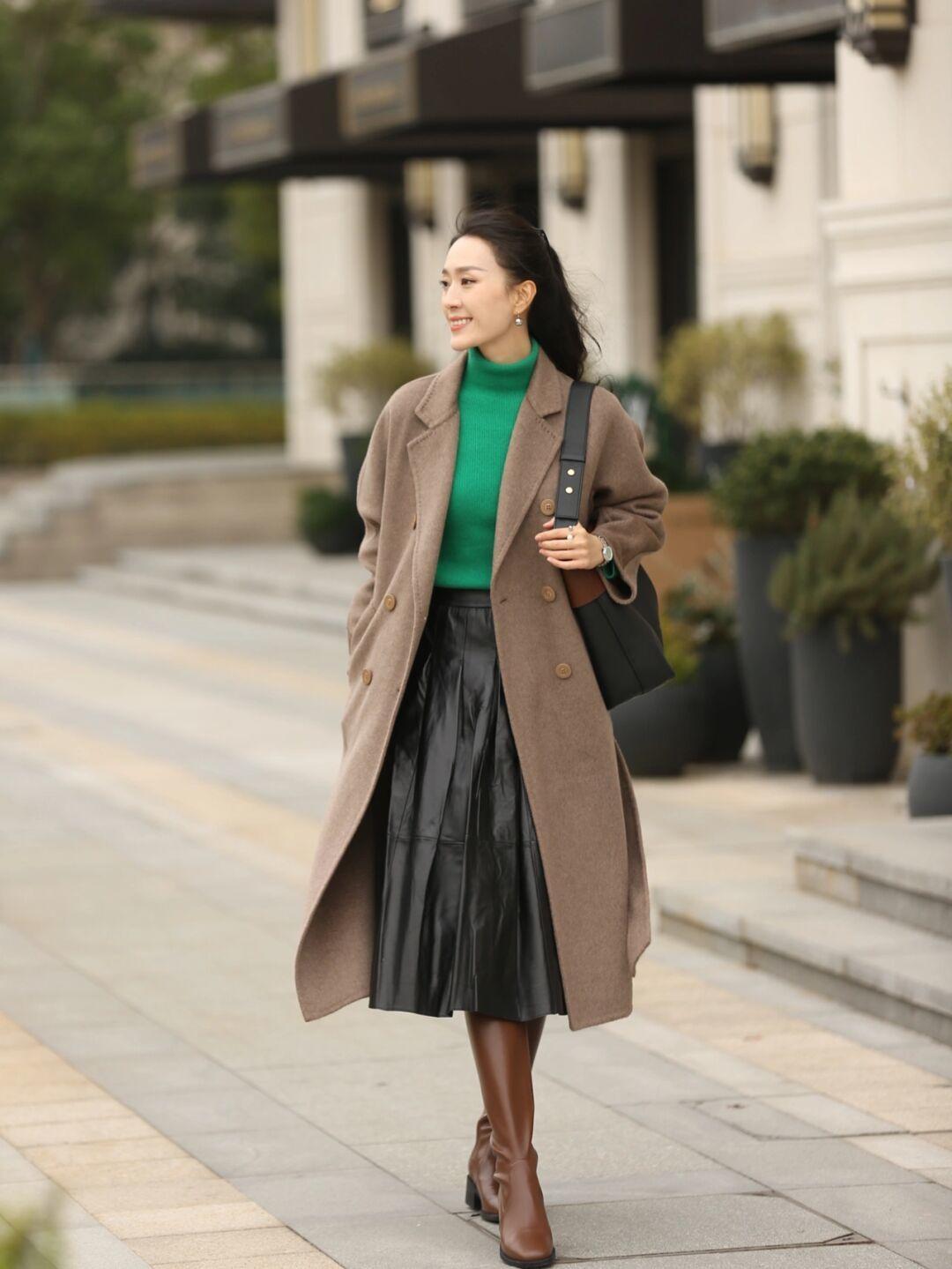 燕麦色 气质女人冬天都爱穿这些“大衣”,保暖又温柔,这个冬季谁穿谁美