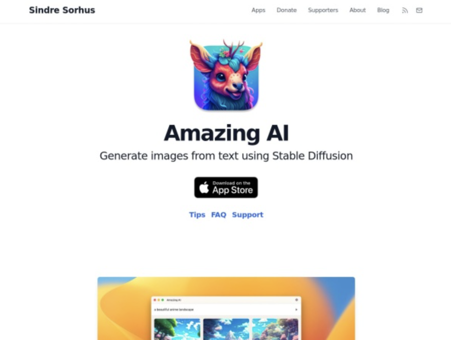 Amazing AI for Mac v1.2.2 文字自动生成图像-下载否