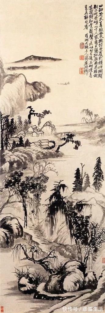 苦瓜和尚$苦瓜和尚的 “一画论”,开启了中国绘画美学新生面