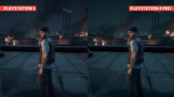 PS5|《往日不再》PS4 Pro/PS5对比 画面更流畅，提升明显