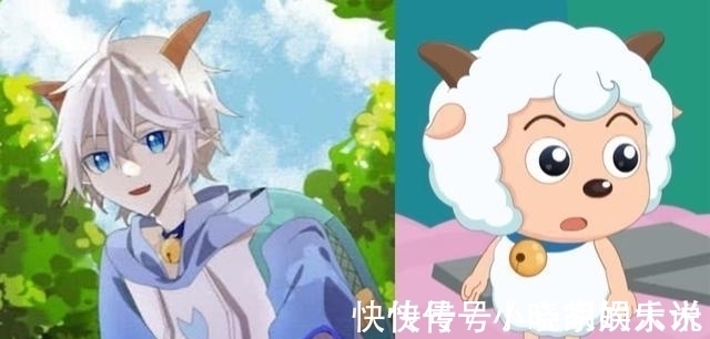 懒羊羊|《喜羊羊与灰太狼》角色拟人，美羊羊身材优秀，红太狼渔网袜亮眼