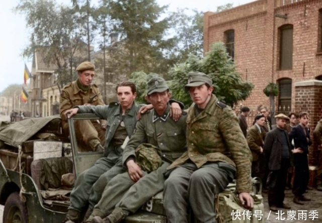 片拍摄于1944|二战德军士兵被俘集锦，苏军曾单次俘获85万德军部队！