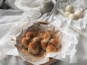  黄豆粉|半仙豆夫同款——豆乳奶盖白玉丸子