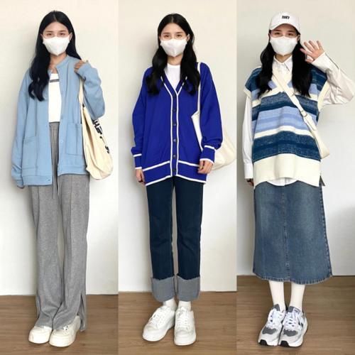 oversize 秋天，建议小个子女生这样穿“外套”！显高显瘦，还很显气质