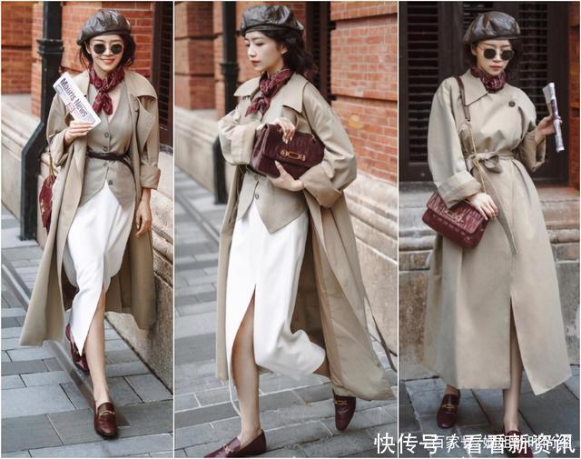 初冬穿大衣别“用力过猛”，学三木这样配色，美出新高度