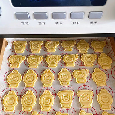 超萌卡通黄油曲奇饼干