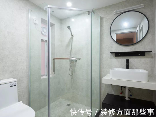 大理石|113平现代三居室将客餐厅改为开放布局,一个时尚又大气的空间