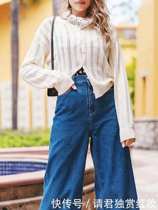 直筒牛仔裤|什么样的牛仔裤,能让腿粗的女生都爱不释手
