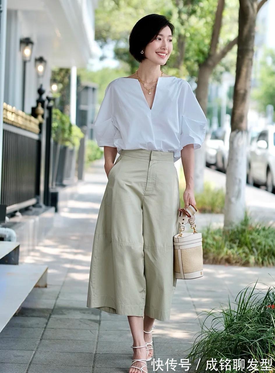 衣领|夏装单品设计重点是衣领,V字领继续霸榜,小翻领大方领备受青睐