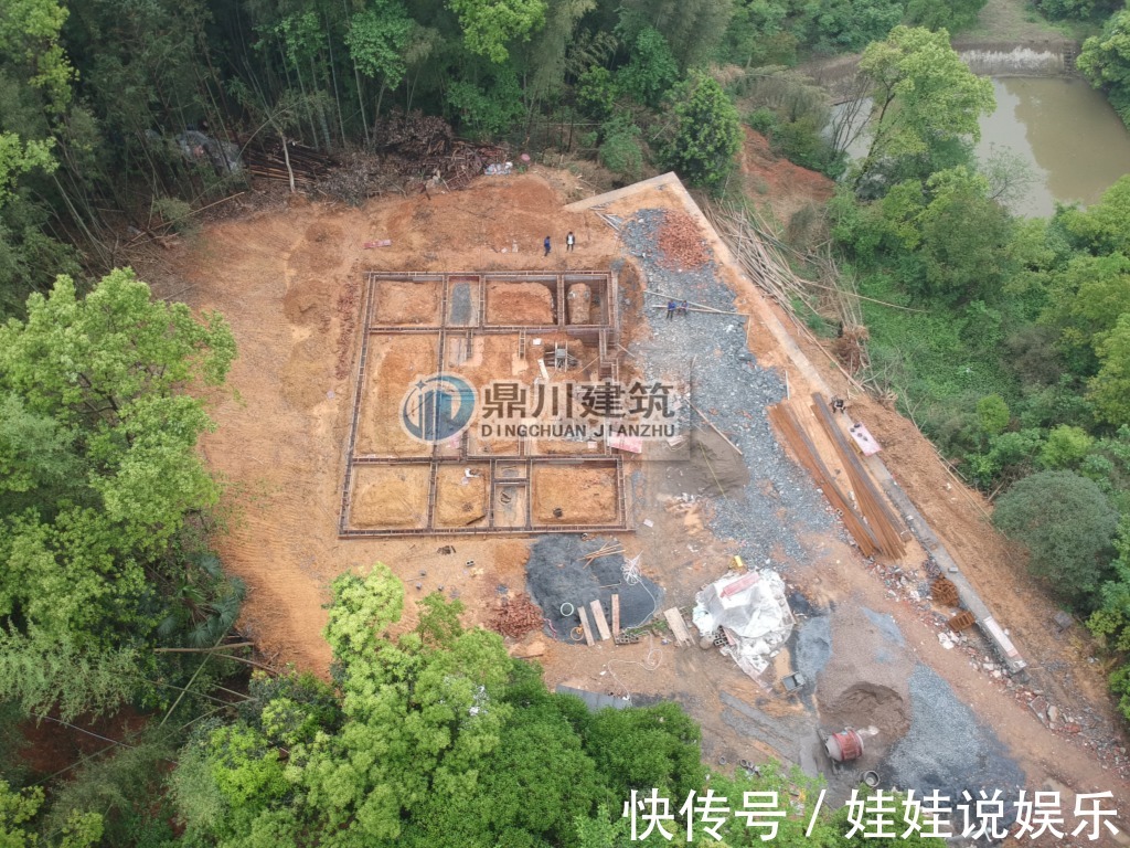 钢筋|他花70万在乡下建四合院,庭院曲径幽深,堪比王府豪宅!