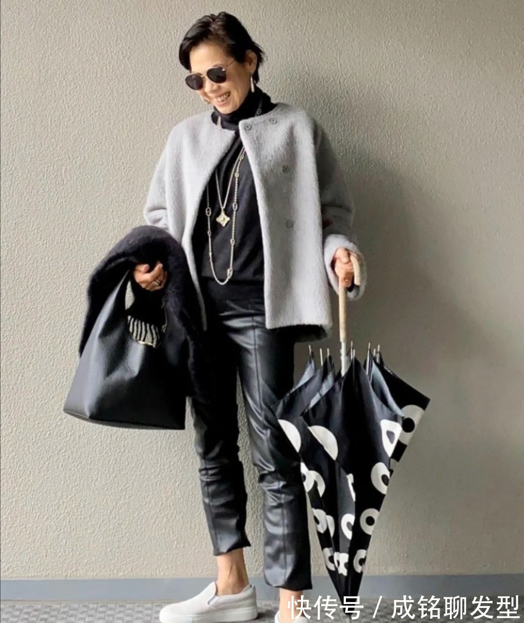 单品|就算不年轻也别乱穿搭!这几位中年阿姨的搭配,真实自然又接地气