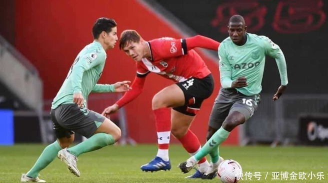 埃弗顿|圣徒当家射手助攻梅开二度,J罗难逆天改命