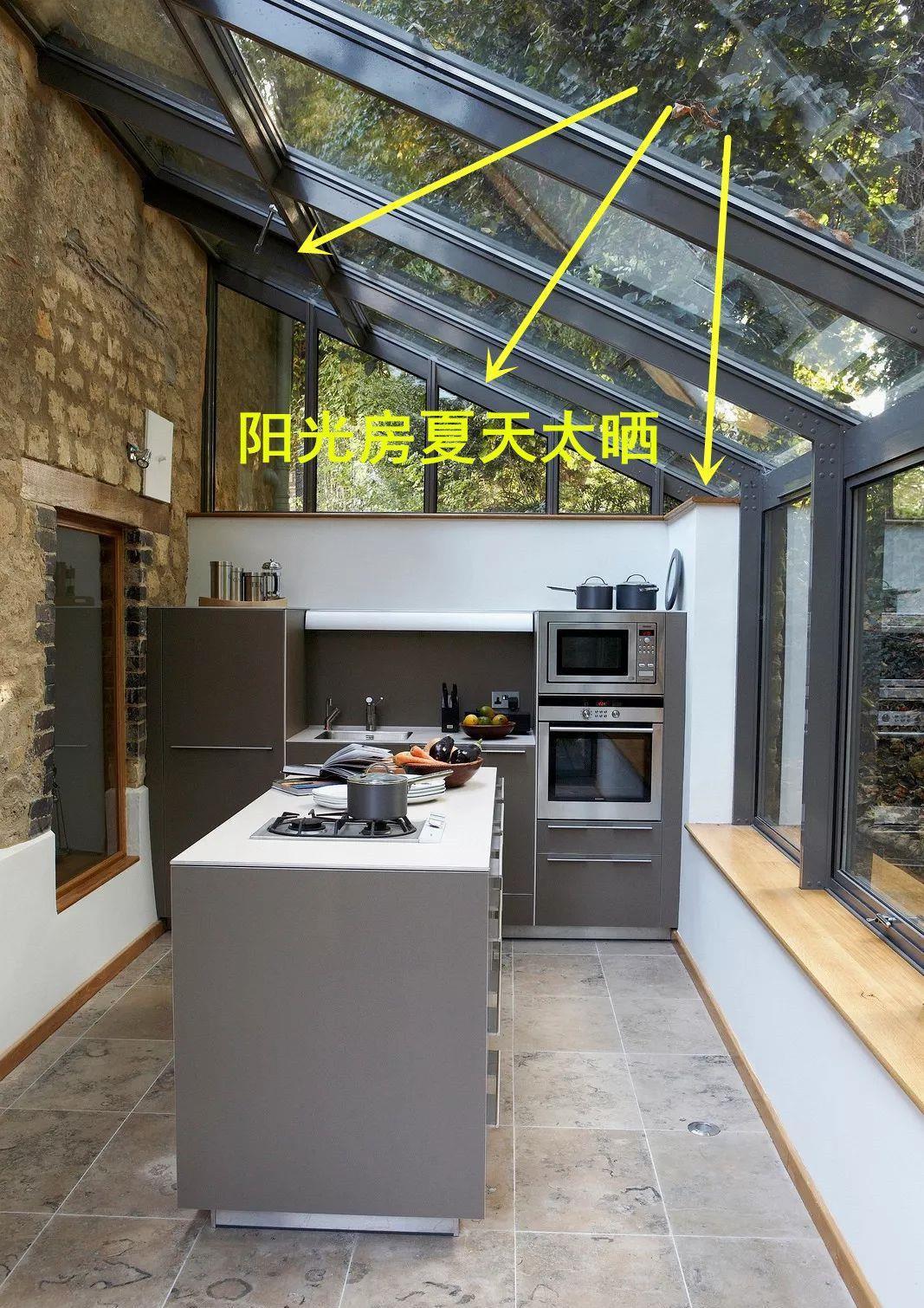 玻璃|拆掉厨房实墙换玻璃墙，要是不算违建，我也愿意多个“阳光房”