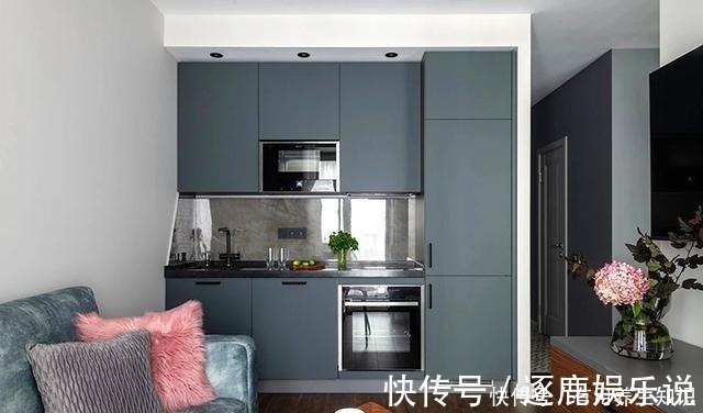 洗衣房|国外的37㎡小户型公寓,设计师极致利用空间,打造8大功能区!