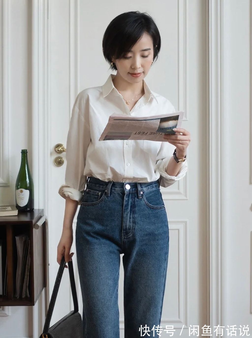 中年 这才是中年女人春天该穿的裤子:遮肉又显气质,搭衬衫外套都好看