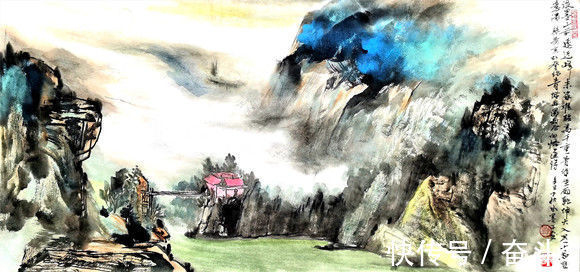 四大美女&当代实力派著名画家彭书春——山水作品欣赏