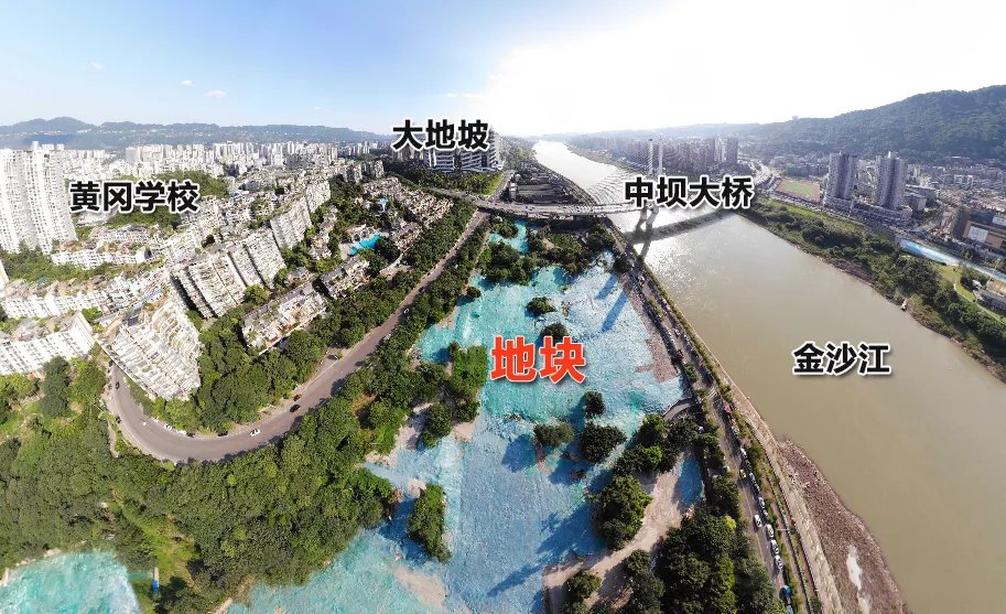 用地|3块居住地，位置超好！宜宾南岸方向，310亩好地来了