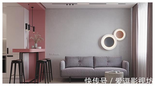 玩转|她家只有33㎡，大胆玩转治愈系色彩，原来一个人也可以很甜！