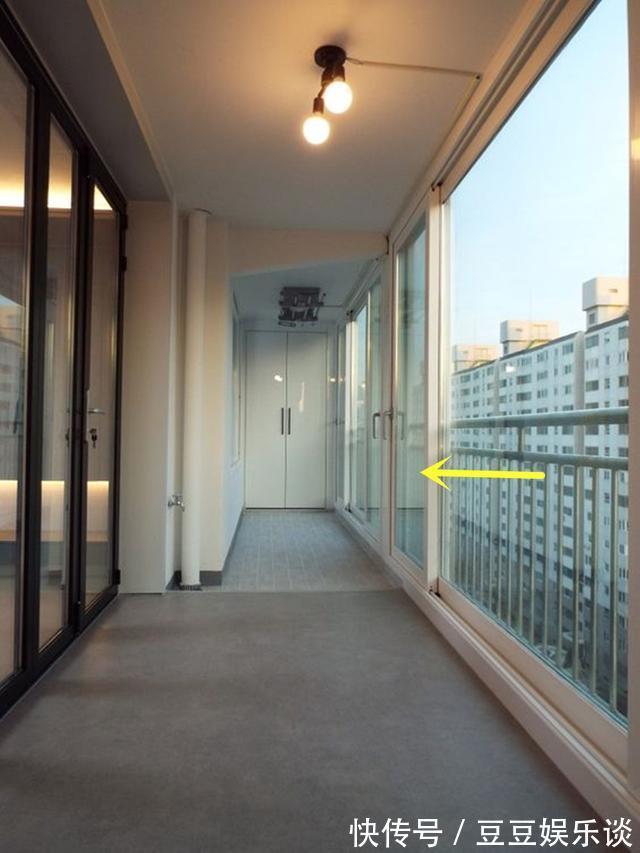 玻璃窗|邻居家封阳台太机智,把窗户变成推拉门,开放式封闭式灵活转换!