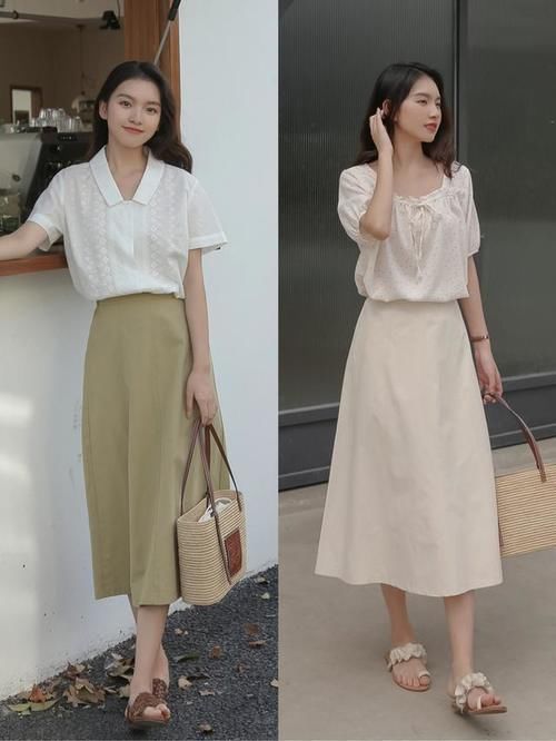 中性|立秋，“半身长裙”的正确打开方式：搭配这几件上衣