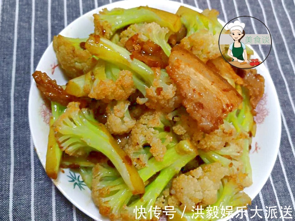 五花肉|花菜和此是绝配,我家隔三差五做一次,开胃又好吃,做法还简单!