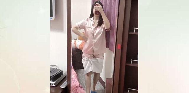 衣服|宝妈试穿孕前衣服，不料胖得尴尬！网友：太受打击了！