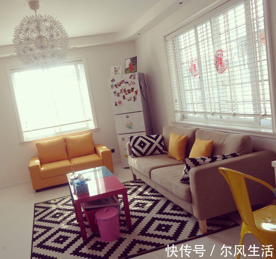全景图|晒晒78平的小复式3房，进门就被客餐厅迷住了，阳台改书房好漂亮