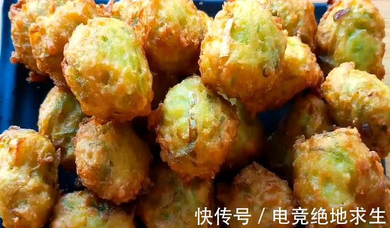 炸萝卜丸子，做好2个关键步骤，丸子外酥里嫩不发硬，教你做法