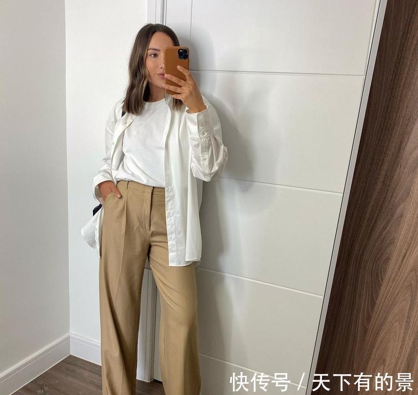 艾利|简单衬衫也能穿出迷人气质,属于职场女孩的时尚单品,必须有它