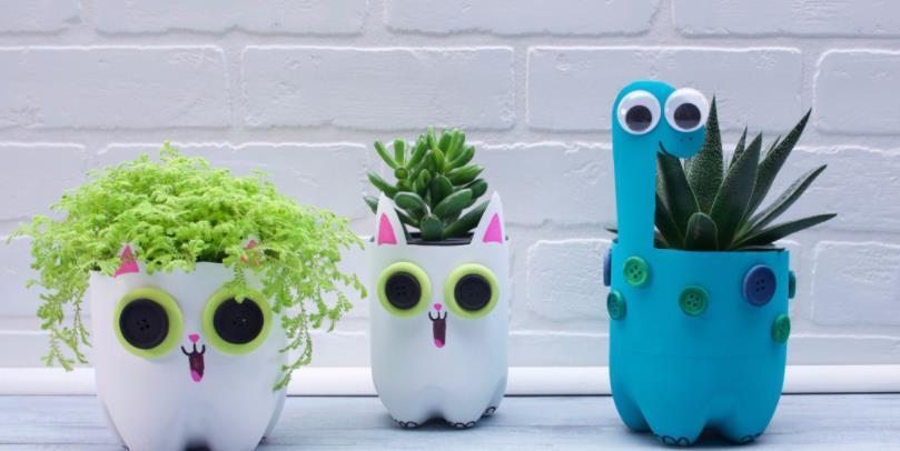 钻孔|软趴趴的塑料瓶，养花有4大经典用法，早晓得早受益