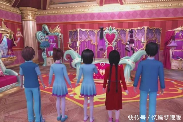 叶罗丽当仙子发色变紫后，冰公主显得平易近人，白光莹真可爱