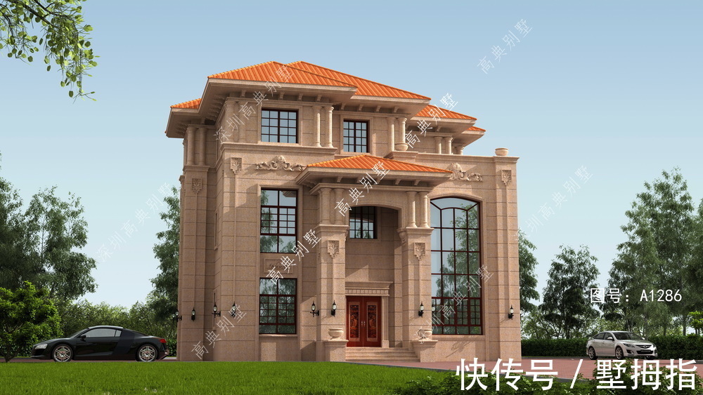 别墅|欧式三层别墅,外观精致上档次,建造完全不输大豪宅