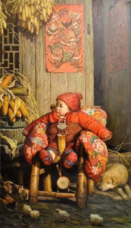 一代人|绝对硬实力,火遍全球的油画作品,承载了一代人的深刻记忆,张张感人至深~