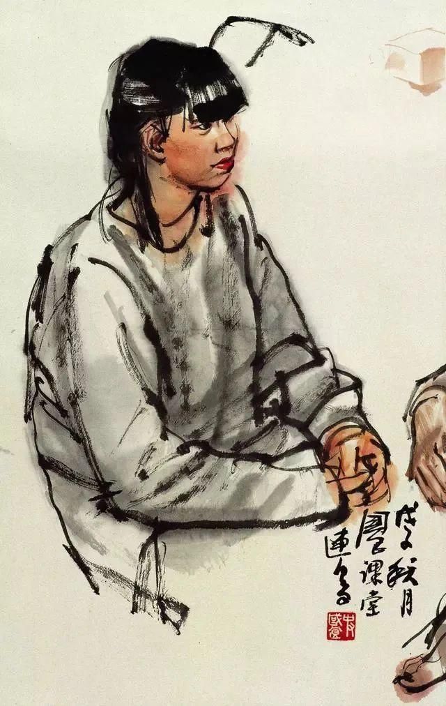  画家|当代著名人物画家、史国良人物画作品欣赏