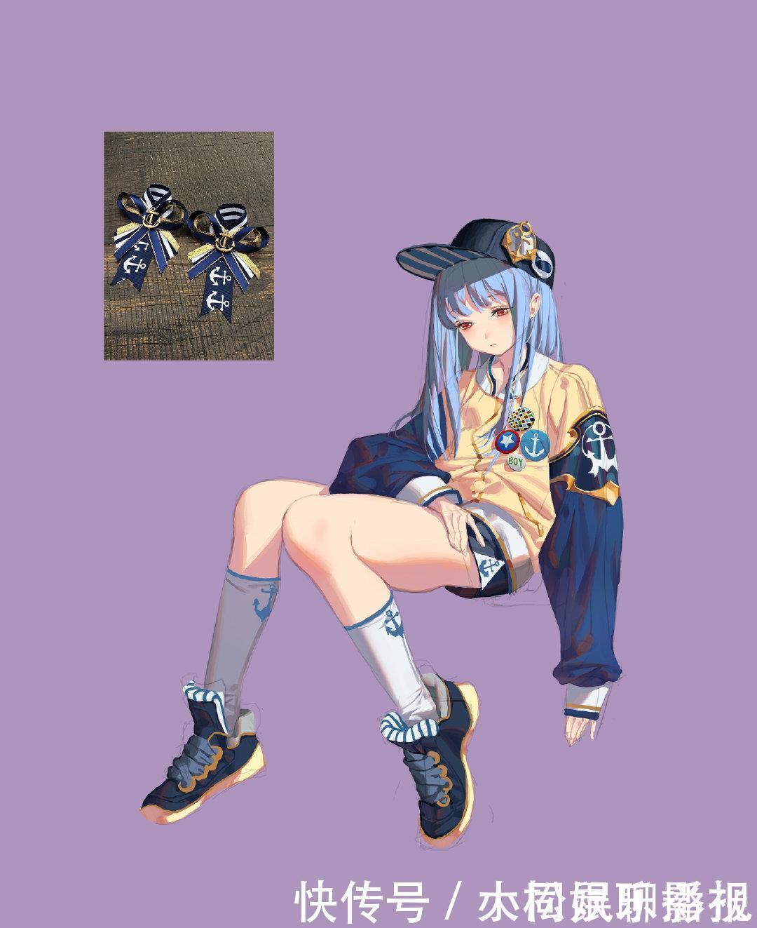 小姐姐|画师绘制物品拟人化,化妆刷变成美少女,运动鞋变黑皮帅哥