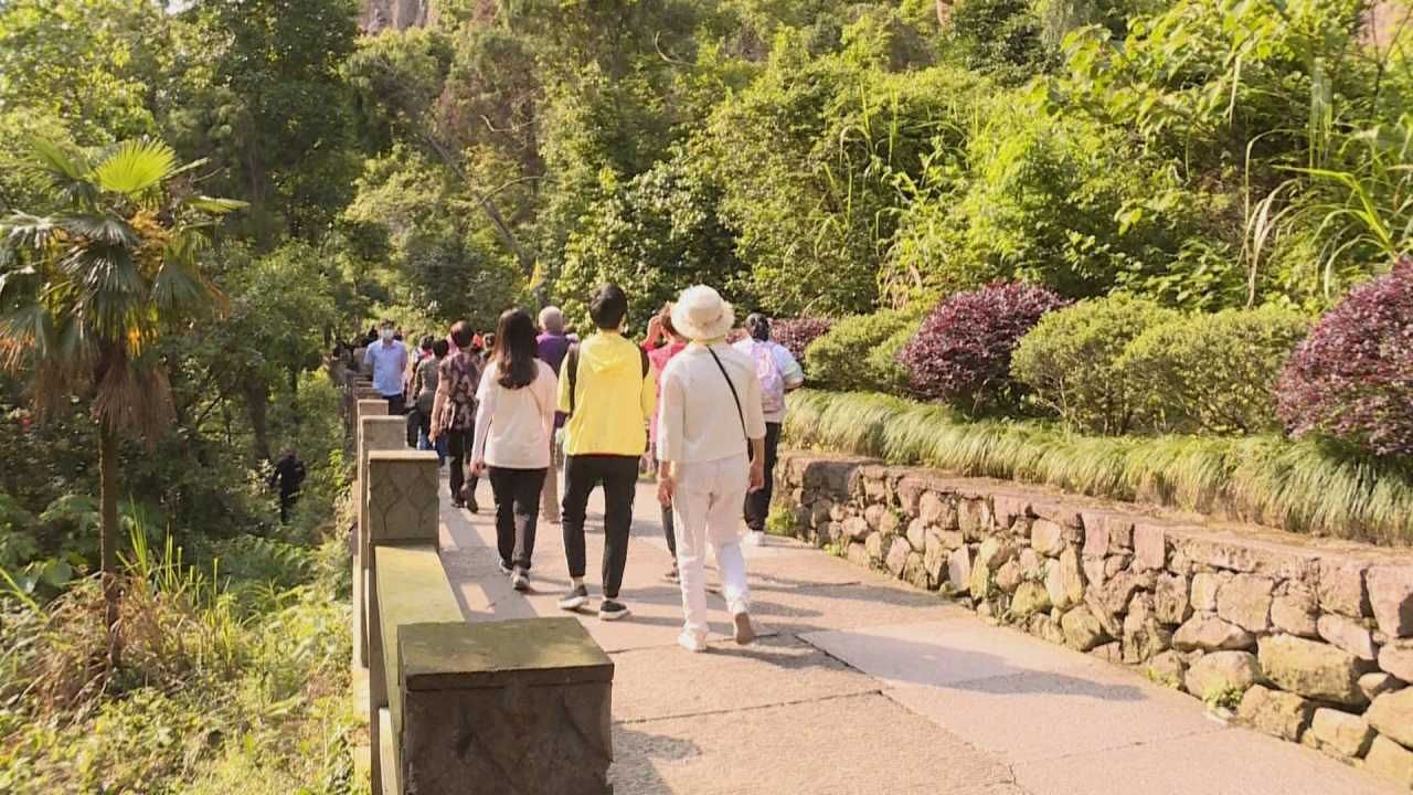 黄挺|“十一”黄金周 雁荡山共接待游客25.51万人次